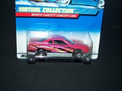 2000 HOT WHEELS VIRTUAL COLLECTION MONTE CARLO CONCEPT CAR COLLECTOR 