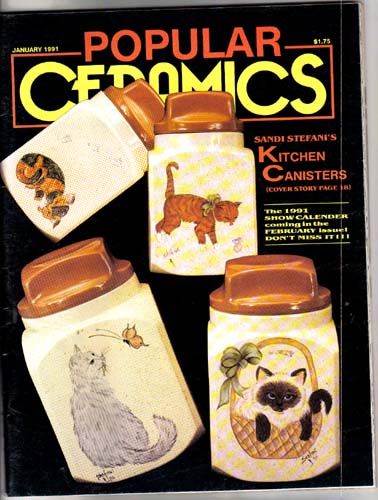 POPULAR CERAMICS Magazine 1984 1991, Select Your Issues  