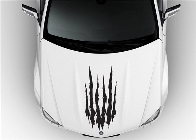 CAR HOOD VINYL DECAL STICKER Horse V1  