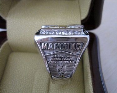   New York Giants Super Bowl Championship ring REPLICA MVP size 9  