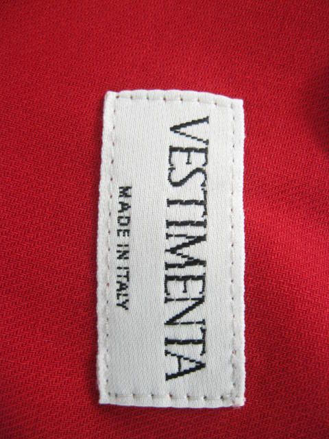 VESTIMENTA Red Light Wool Hooded Jacket Top SZ L  