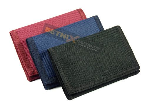 Quality Sports Nylon WALLET Velcro closure MENS/Womans  