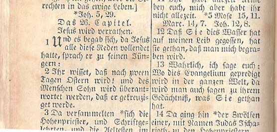 1849 Bible. German. New York. American Bible Society  