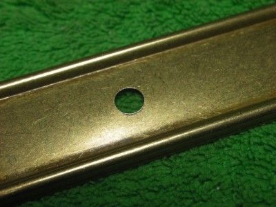 16 AMEROCK BP3444 BB BURNISHED BRASS KNOB BACKPLATE  