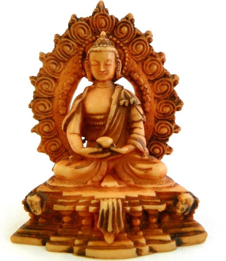 NEW DECORATIVE RESIN STATUE OF AMITABHA BUDDHA #24  