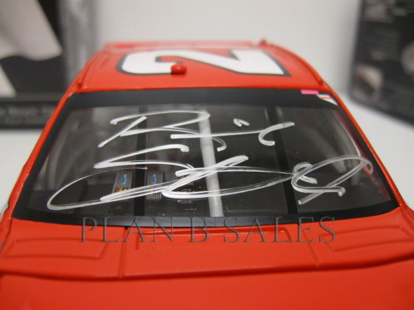 RICKY STENHOUSE JR 2011 #21 MOTORCRAFT CHARLOTTE RACED AUTOGRAPHED 1 