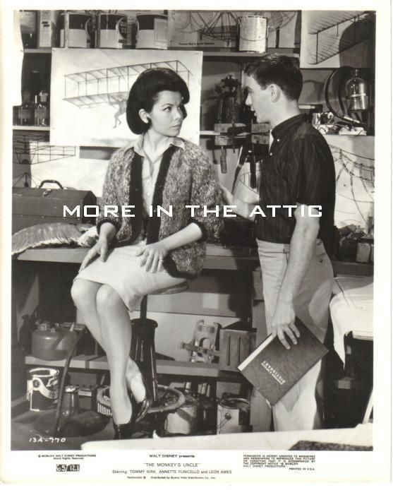 ANNETTE FUNICELLO ORIG MONKEYS UNCLE DISNEY FILM STILL  