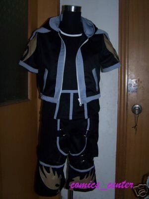 Sora Anti Form Kingdom Hearts 2 cosplay costume D107  