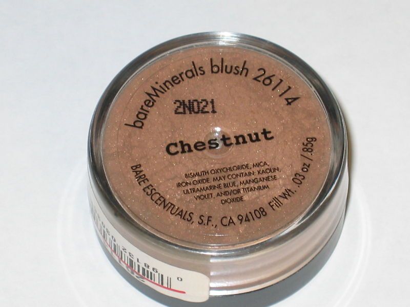 Bare escentuals chestnut blush .85g  