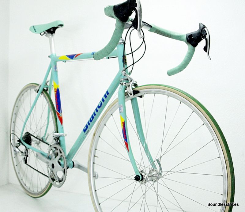 Bianchi Racing Sprint Campagnolo Rare Vintage Road Bike Celeste 