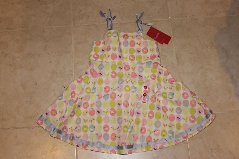 NWT GYMBOREE Birds Life pastel twirl dress 2T NEW  