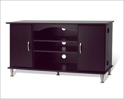 48 Plasma LCD TV Stand w/ Large CD/DVD Media Storage  