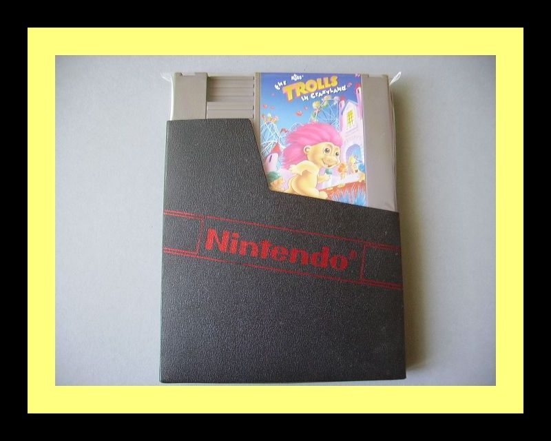 THE RUSS TROLLS IN CRAZYLAND PAL B VERSION NES NOE EXTREMELY RARE 