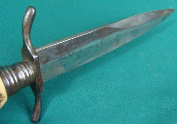 WWI German Trench Boot Fighting Knife Dagger Engelwerk  