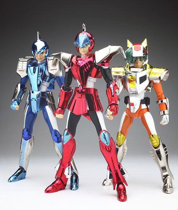 SAINT SEIYA STEEL SAINTS BUNDLE FOX, SWORDFISH & TOUCAN  