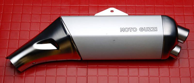 Moto Guzzi Stelvio Stock Exhaust, New , Minor Blemish  