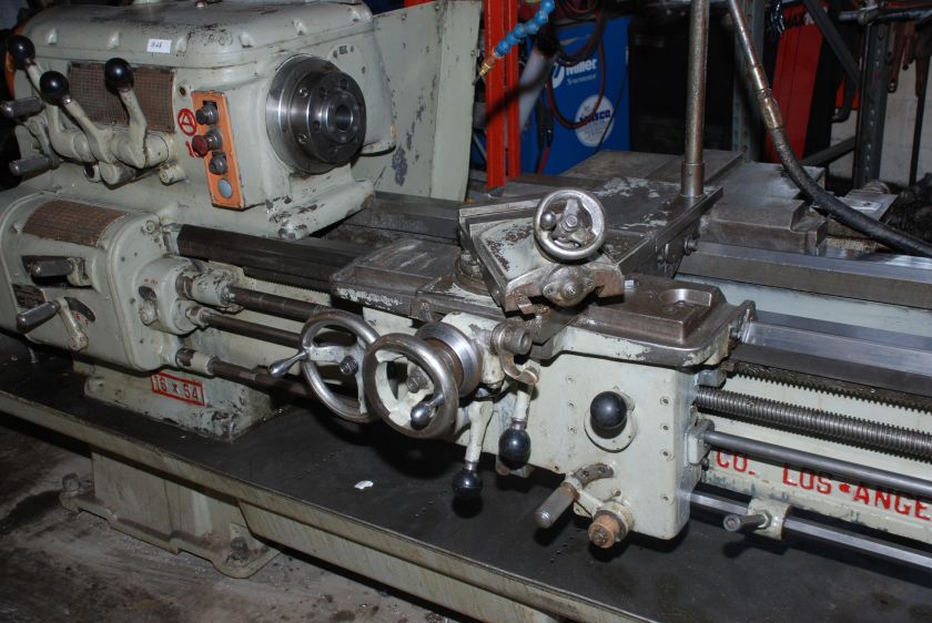 Axelson 16x54 heavy Duty Engine/Toolroom LATHE, 15 HP, TESTED INV=1028 