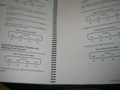 SURGE TRI SCAN MILKING MILKER SYSTEM PERFORMANCE GUIDE  