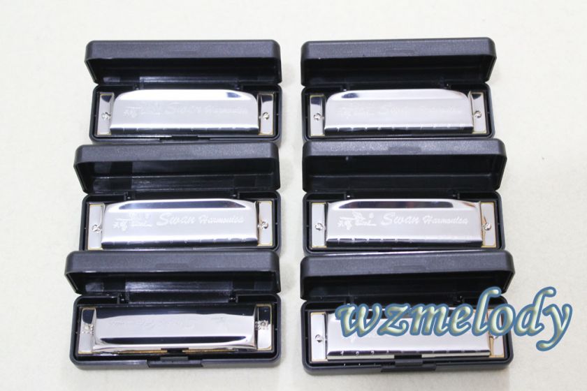 Wholesale Swan1020 10hole Diatonic harmonica set  