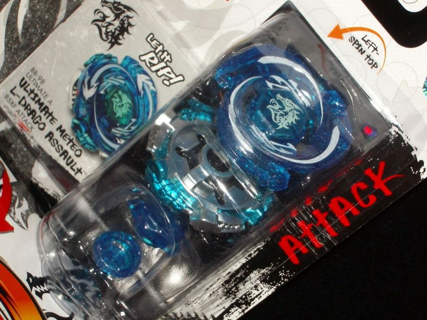 BEYBLADE METAL MASTERS BB98 ULTIMATE METEO L DRAGO ASSAULT 85XF (Left 