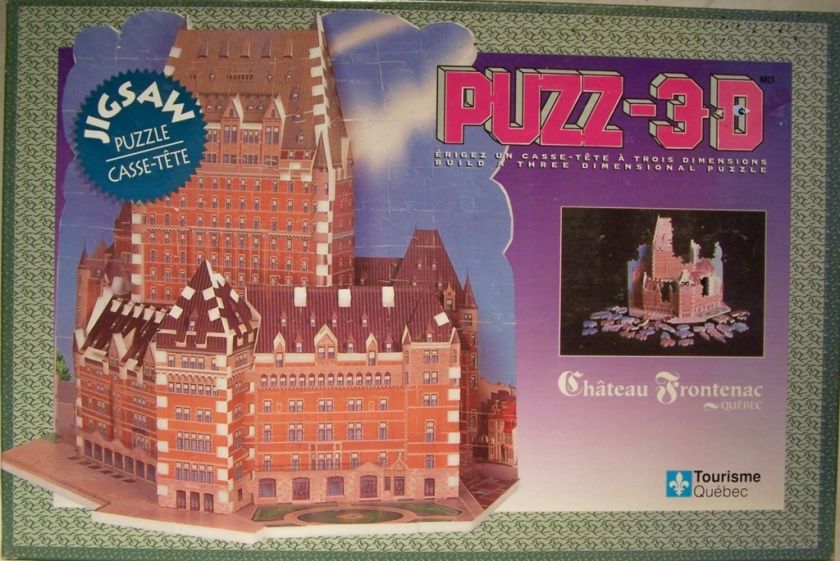 Puzz 3d Chateau Frontenac Quebec Puzzle On Popscreen