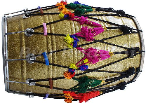 DHOL FOR SALE PUNJABI DHOL FIBER~BHANGRA~HI QUALITY~GI  