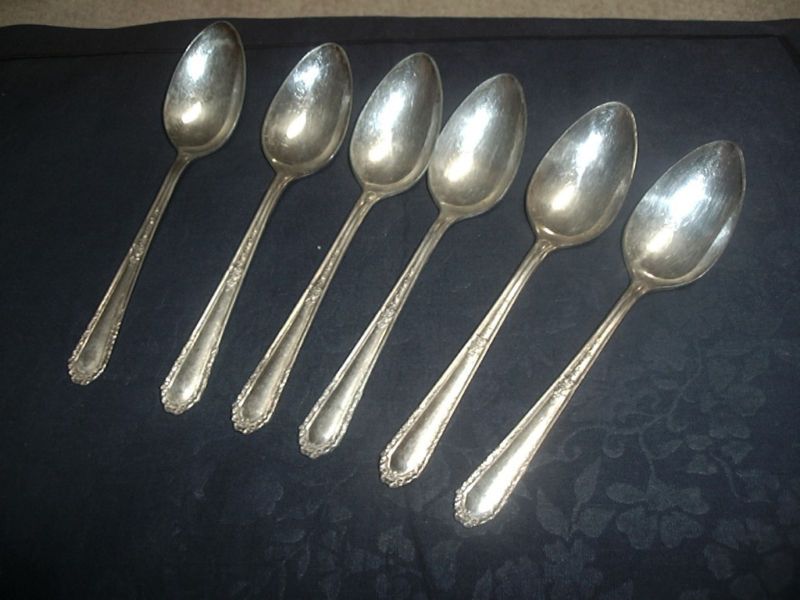 Monroe Silver Co. International silverplate Teaspoons  