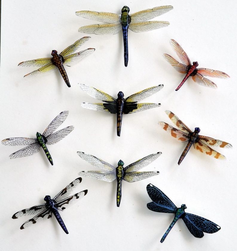 Dragonfly Magnets Wholesale of 8 Clear wings  