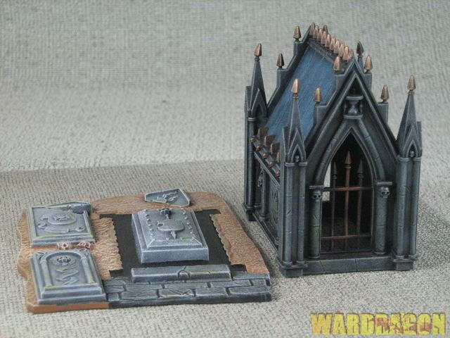 25mm Warhammer WDS painted Scenery Garden of Morr a25  