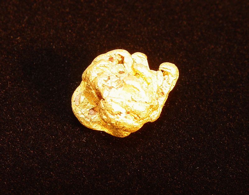 03 Grams Natural Gold Nugget Bullion  