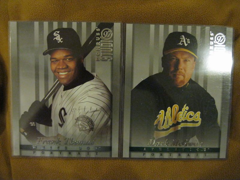 Mark McGwire&Frank Thomas 97 Donruss Studio 8x10 Cards  