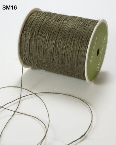 yards 1/32 Ribbon Fiber 100% JUTE BURLAP STRING  