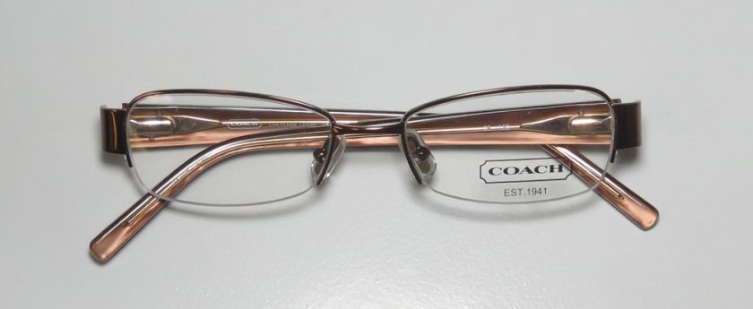   CHEYENNE 1028 47 16 130 BROWN EYEGLASS/GLASSES/FRAMES STRASS BUTTERFLY