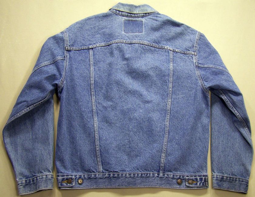 LEVIS Mens Relaxed Trucker Jean Jacket Sz. Large ~NICE~  