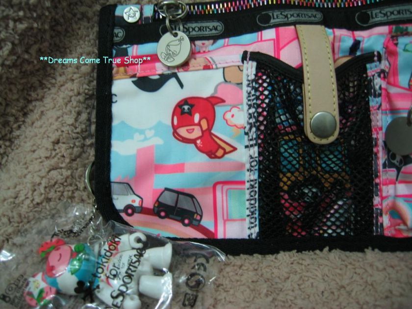 NWT Tokidoki 9519 Citta Rosa Canguro fanny bag Qee ^0^  