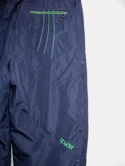 SPYDER Jibardy Ski Snowboard Pants Large Navy Blue NEW  