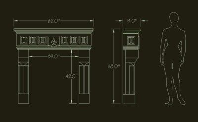 Last 62 Provence Cast Stone Fireplace Mantel Mantle  