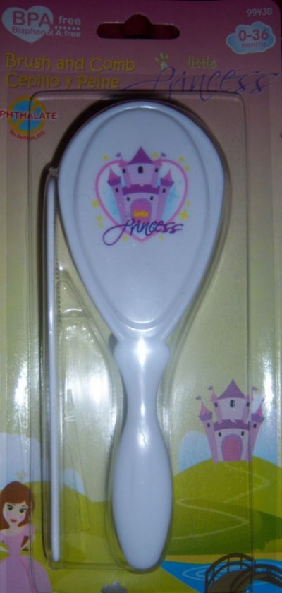 New Little Princess Brush Set, Castle, Baby Shower, Diaper Cake  