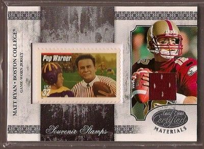 2008 Leaf Certified Matt Ryan SOUVENIR STAMPS #4/5  