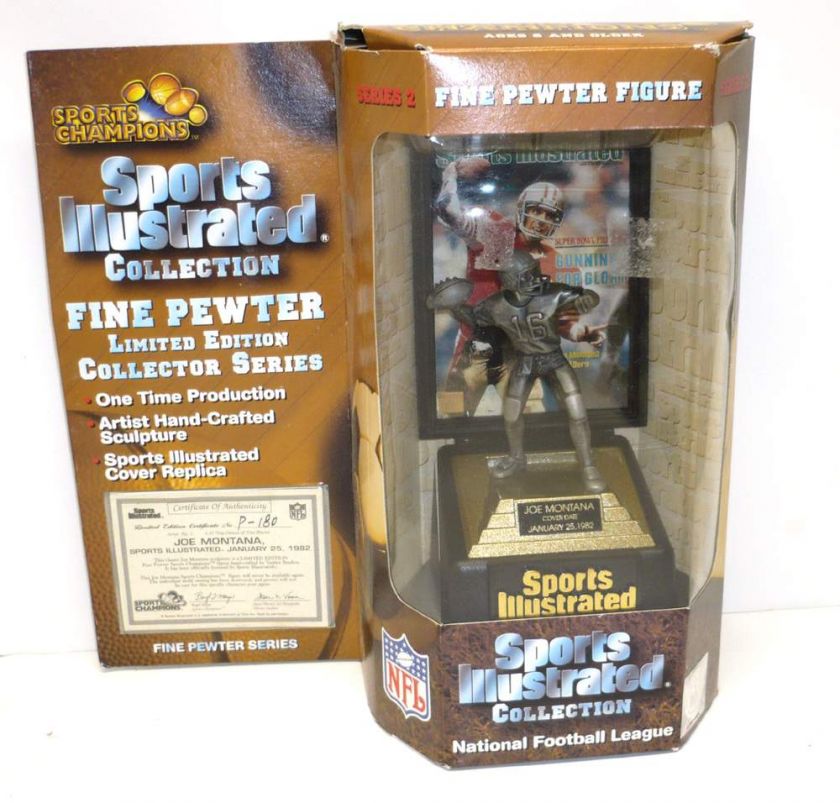   Sports Illustrated Sports Champions Pewter Figure in Sealed Box  