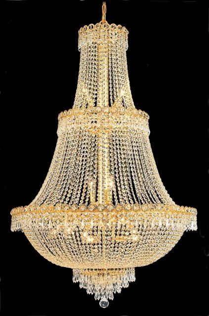 Hanging Foyer Crystal Chandelier Lighting Lamp 30x48   