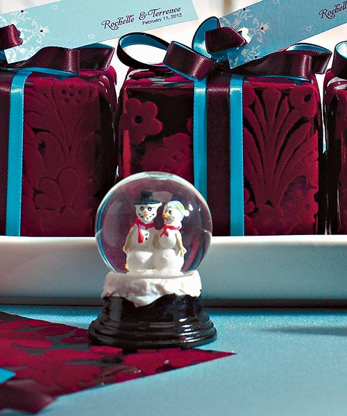   CHRISTAMS GIFT WEDDING FAVORS WINTER SNOW GLOBES 068180611850  