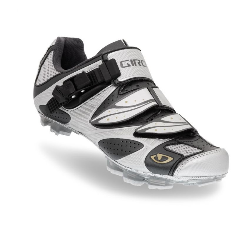 Giro Sica Charcoal Silver MTB Cycling Shoes Mountain Bike  