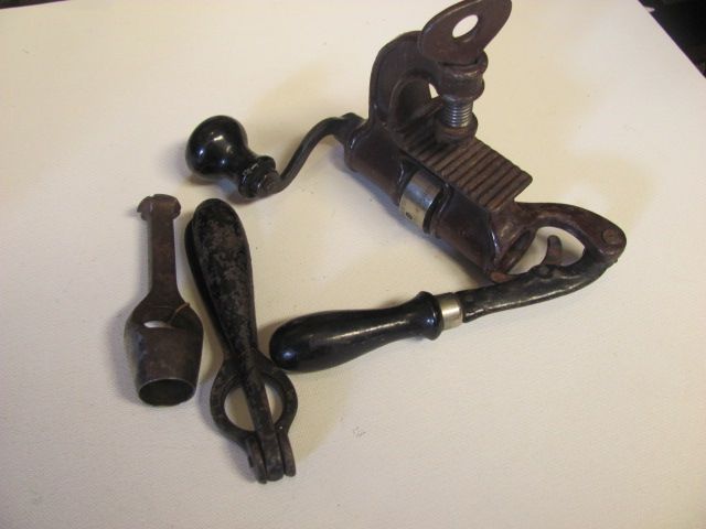 Antique Vintage Shotgun Reloading Tool Set  