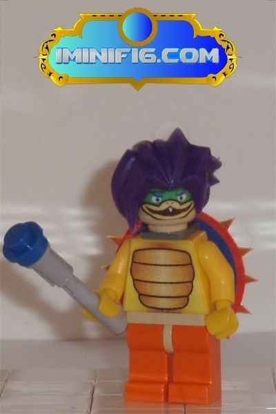 Custom LEGO Mario minifig Koopalings Ludwig von Koopa #12cA  