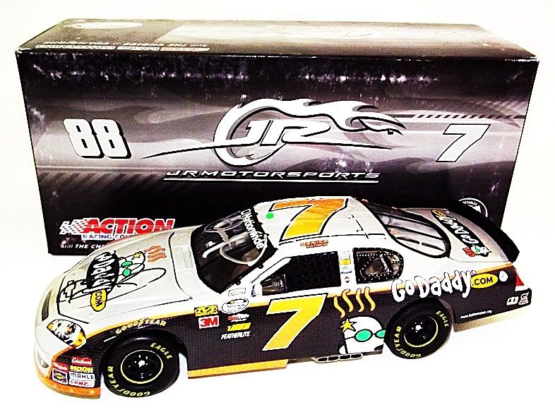 2010 Danica Patrick #7 Dale Jr. 2x SIGNED *GoDaddy FlashCoat* 1 