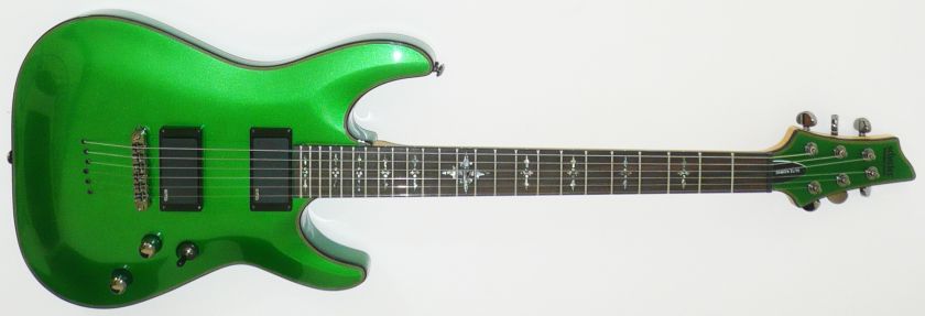 Schecter Damien Elite 6 Limited EGM Emerald Green  