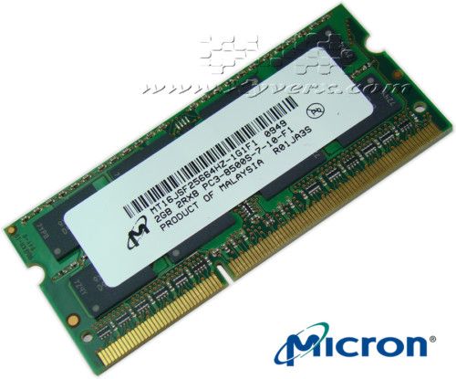 MT16JSF25664HZ 1G1F1 NEW 2GB MICRON MEMORY DDR3 1066  