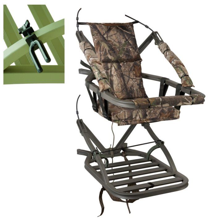 Summit Viper SD 81080 Self Climbing Treestand   Deer Hunting + Free 