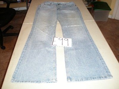 Lee Denver Mens Flare Jeans Bootcut 33x34 E99 501 517 507  